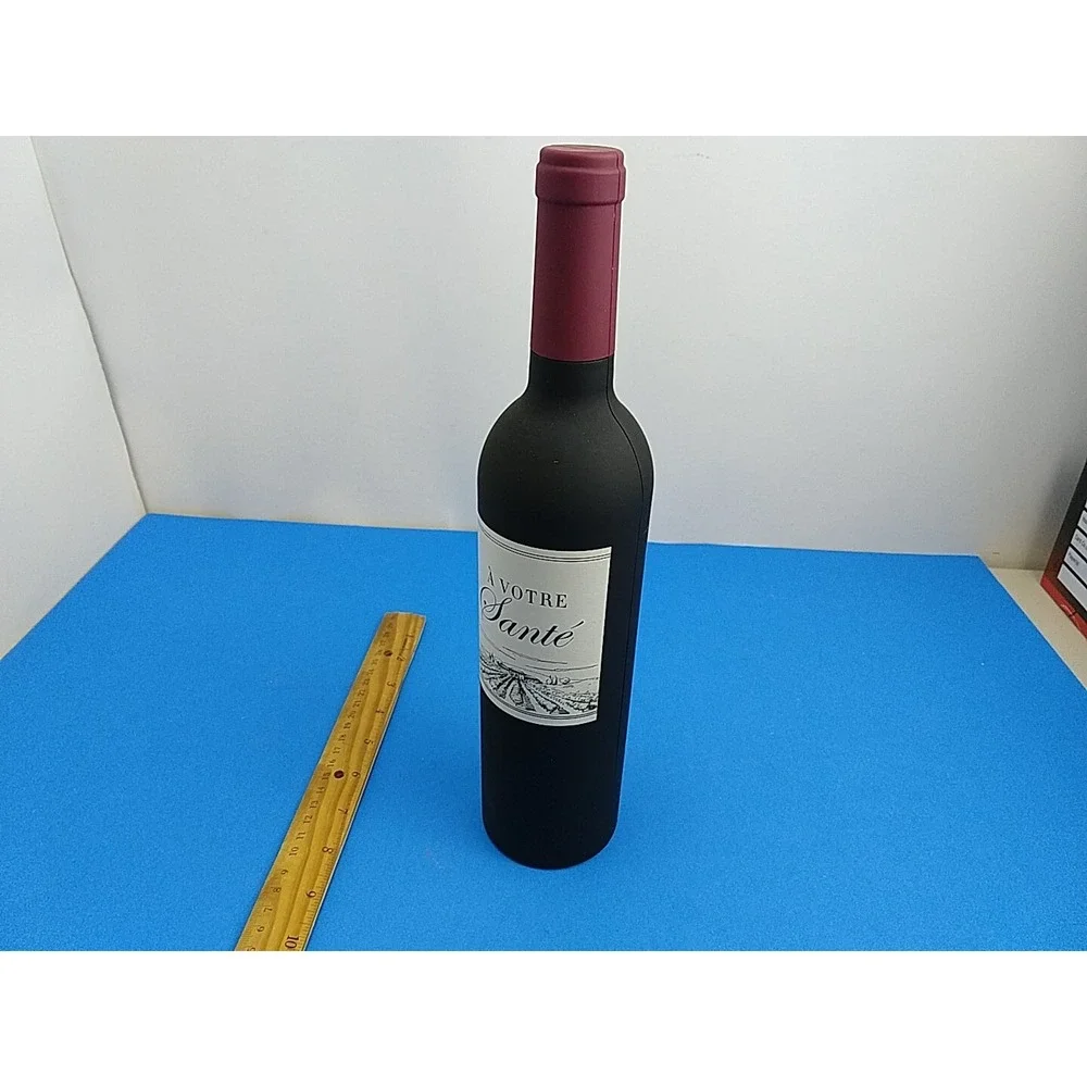 Opening Wine Bottle Shaped Wine Accessory Set Stopper Opener